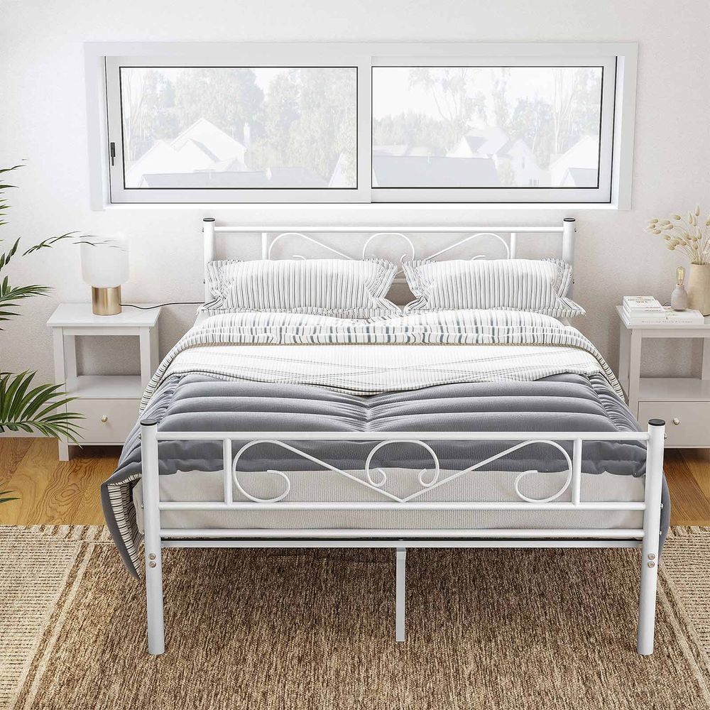 Bed frame tweepersoons - Wit