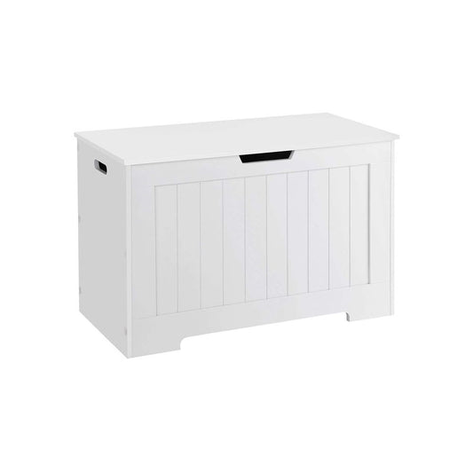 Landelijke zitkist met opbergruimte 76x48x40 - Wit