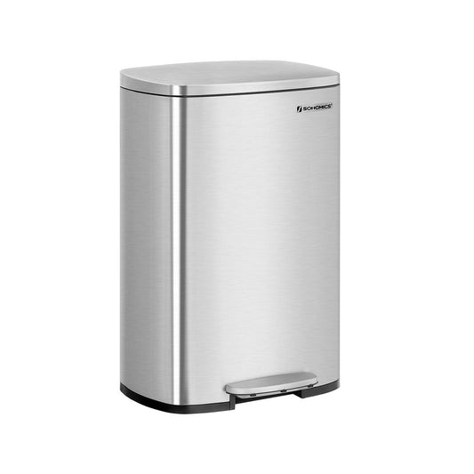 Pedaalemmer 50L - Zilver